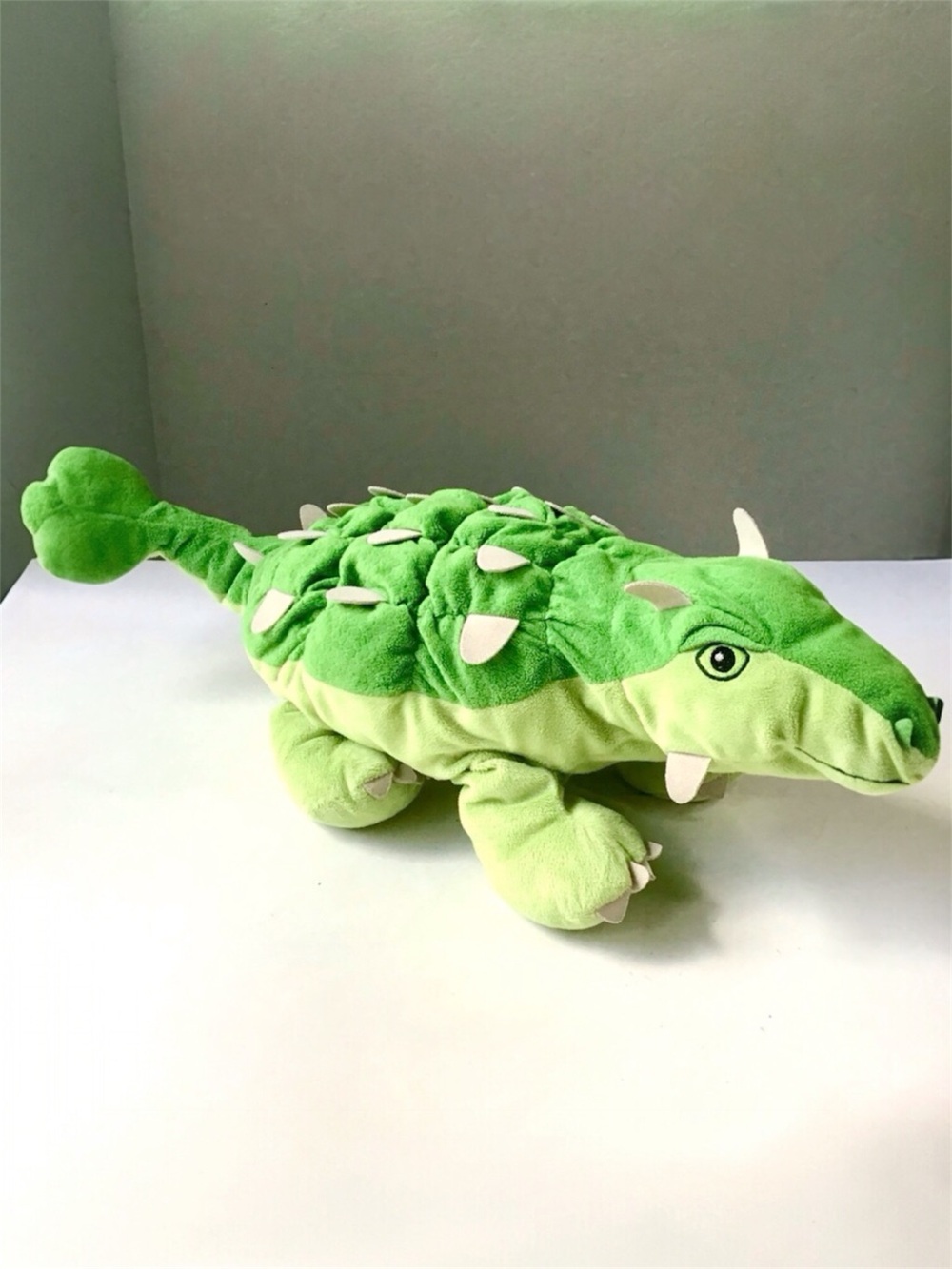 IKEA Dinosaur Large Jumbo 22” Plush Jattelik Ankylosaurus Stuffed Animal Floppy